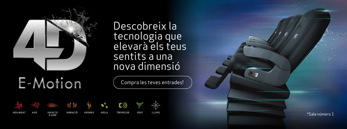 NOVA SALA 4D OCINE BLANES