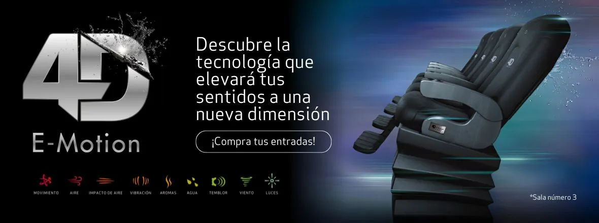 NUEVA SALA 4D OCINE BLANES